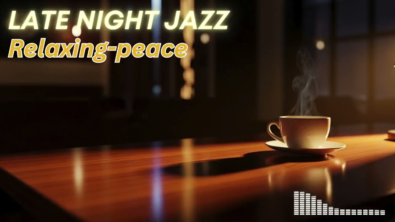 Late Night Jazz Music 🌙 Peaceful Sounds for Quiet Evenings