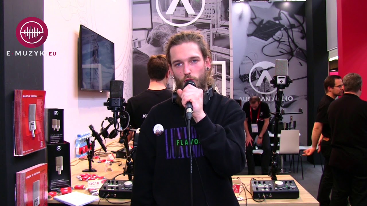 Austrian Audio OC818, OC18, HI-X55 - rewolucyjne mikrofony studyjne i słuchawki [Musikmesse 2019]
