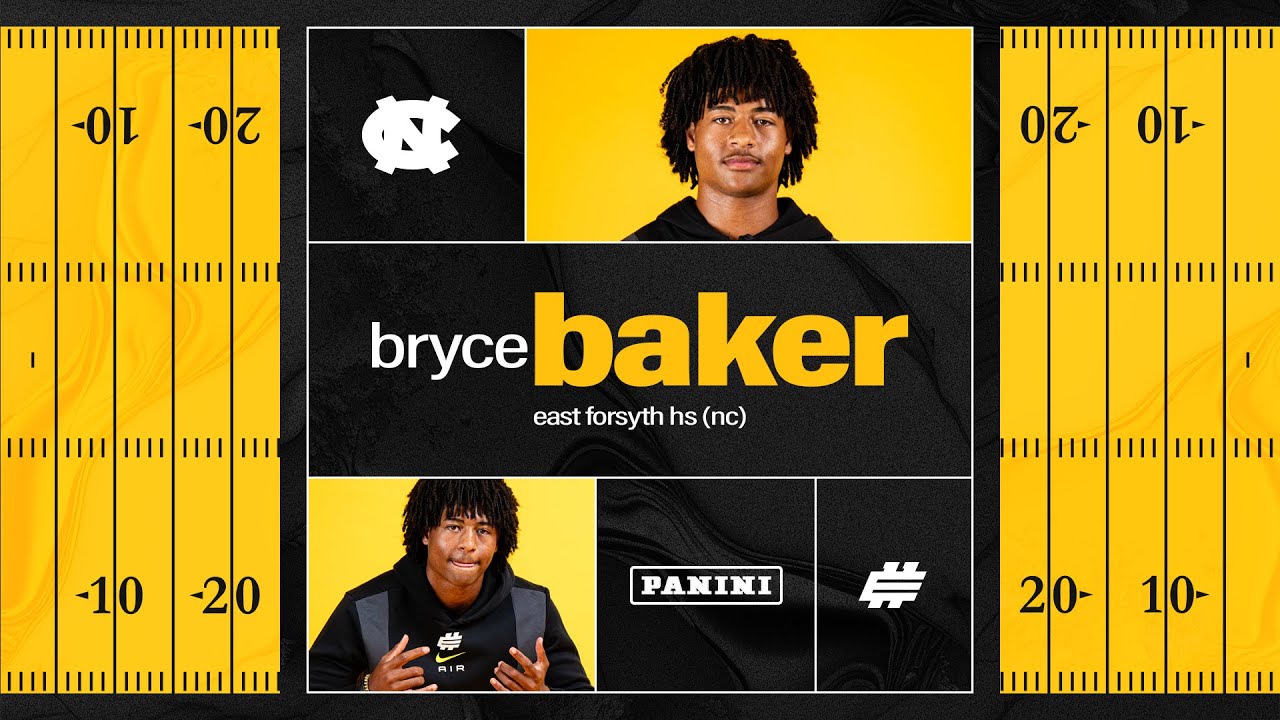 BRYCE BAKER » NORTH CAROLINA (Panini x Elite 11 QB Breakdown)