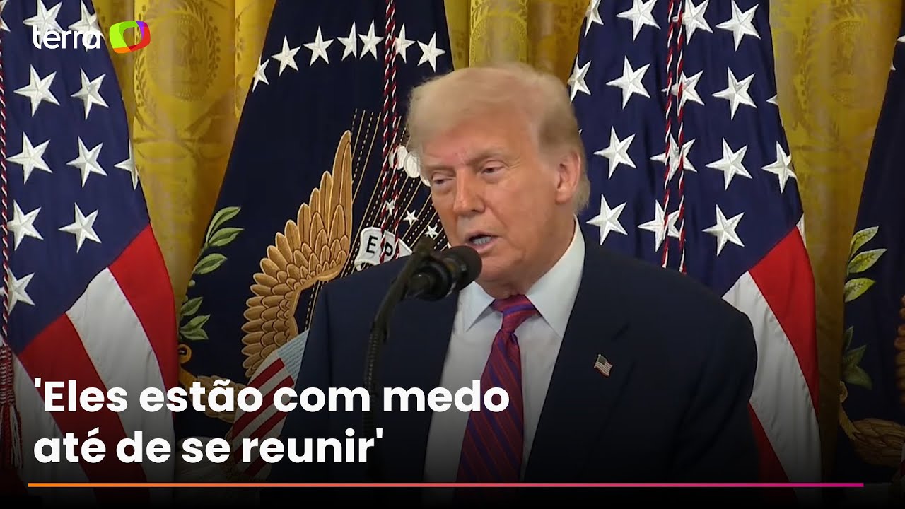 Trump faz nova amea&ccedil;a ao BRICS e diz que grupo 'vai acabar rapidamente'