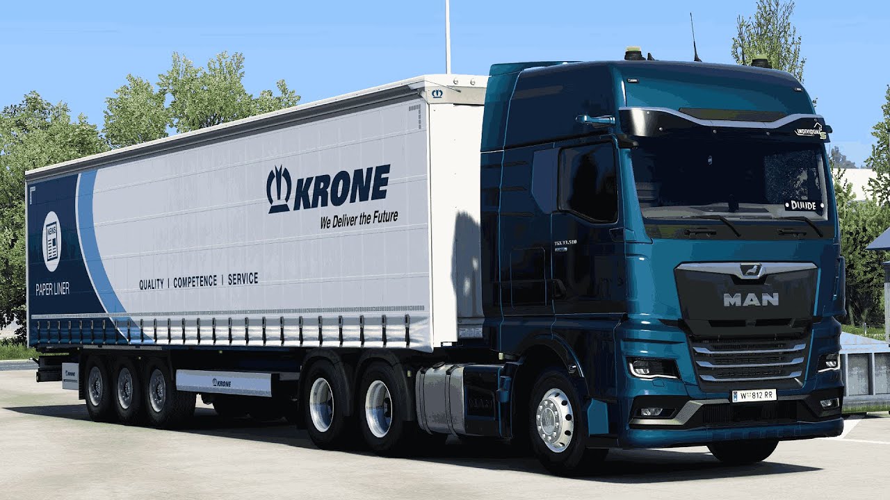 ETS2 1.53 MAN TGX 440 D2676 Euro6 Sound By EVR | Euro Truck Simulator 2