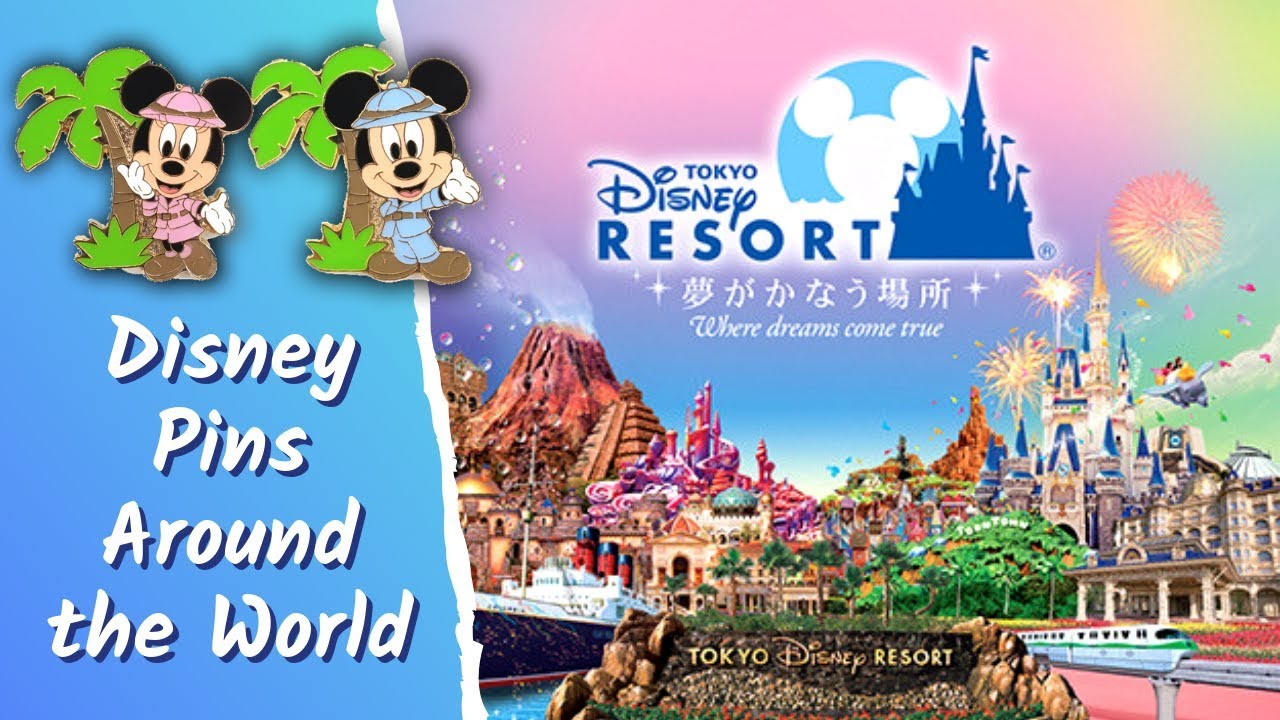 Disney Pins Around the World E4 | Tokyo Disney Resort