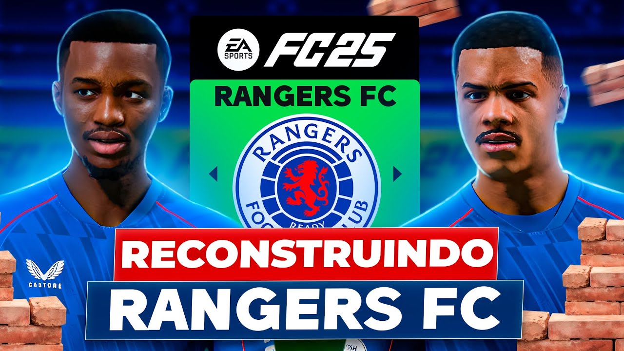 RECONSTRUINDO o RANGERS! 🏴󠁧󠁢󠁳󠁣󠁴󠁿 | FC 25 MODO CARREIRA