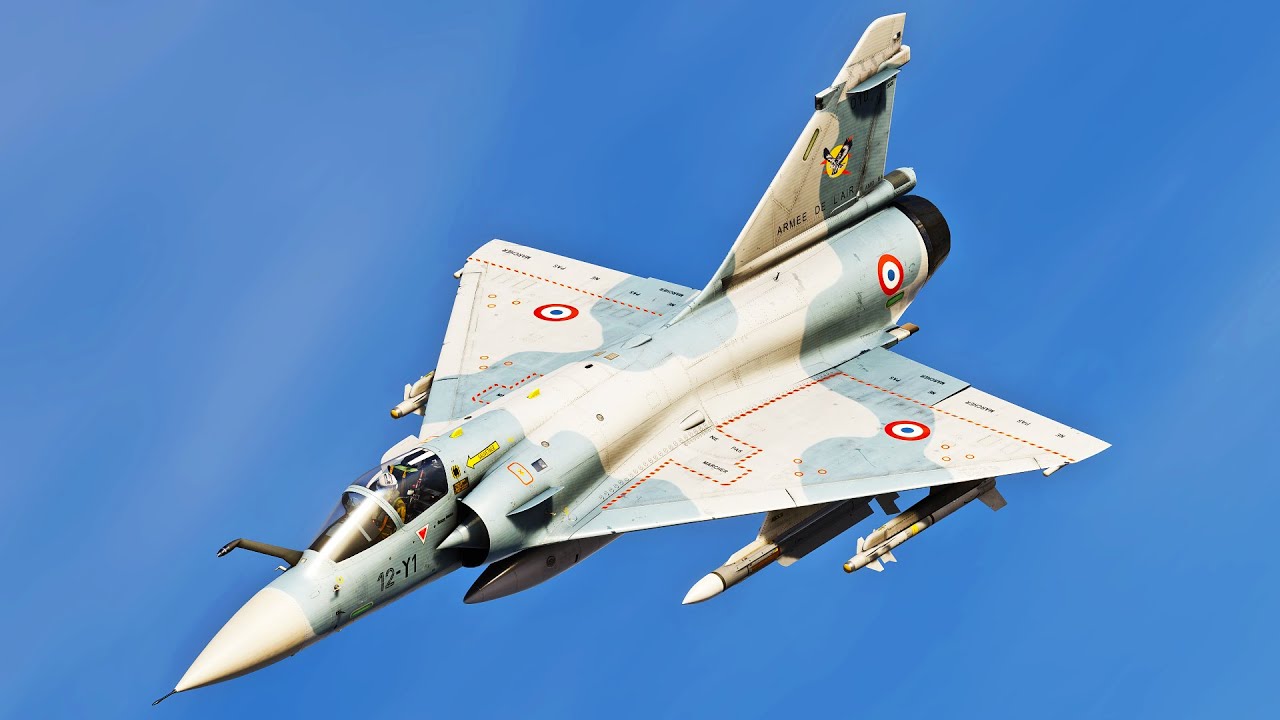 Mirage 2000C la qualité française contre les fox 3 américains