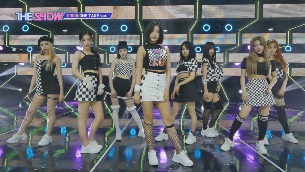 DIA, WooWoo, One Take ver. [THE SHOW 180814]