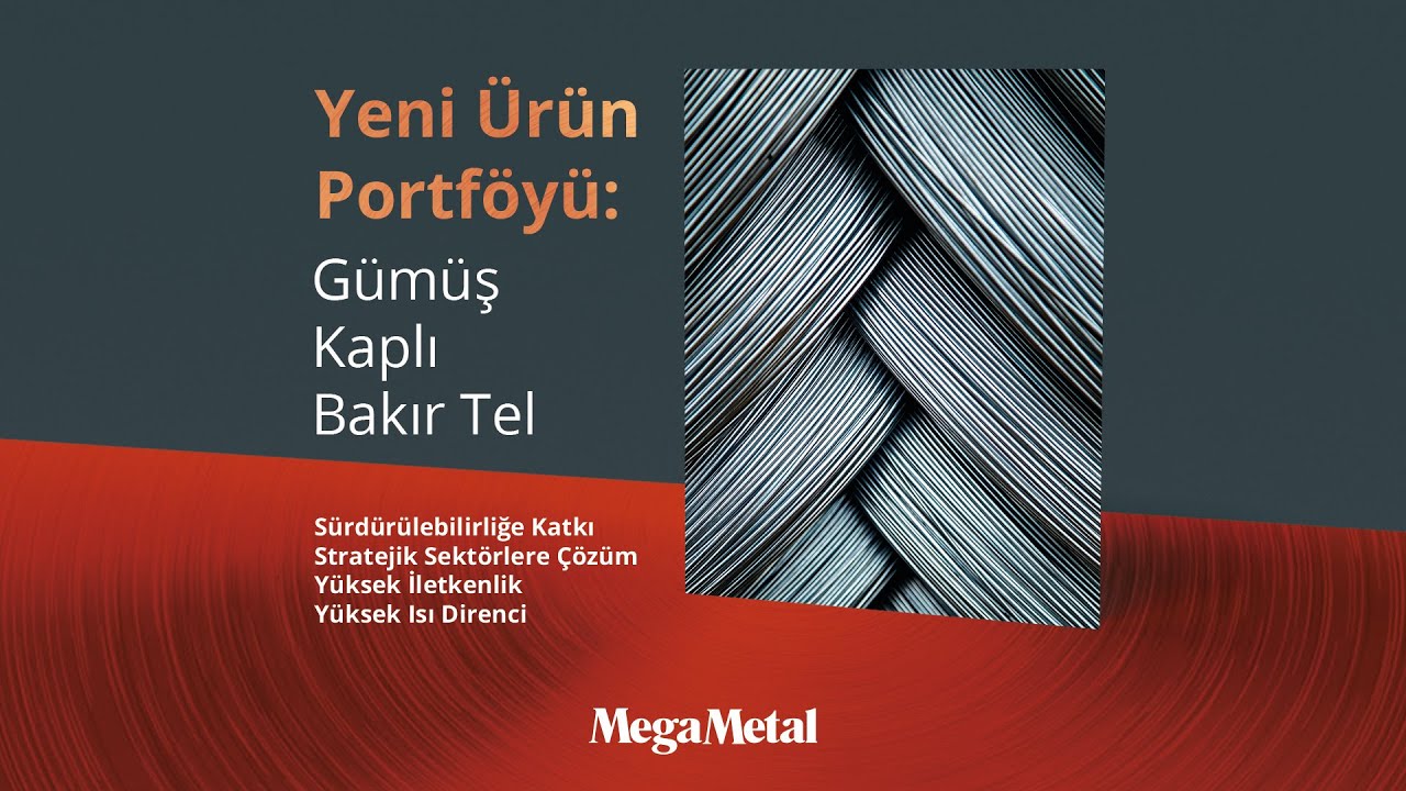 Gümüş Kaplı Bakır Tel Ürünümüzü