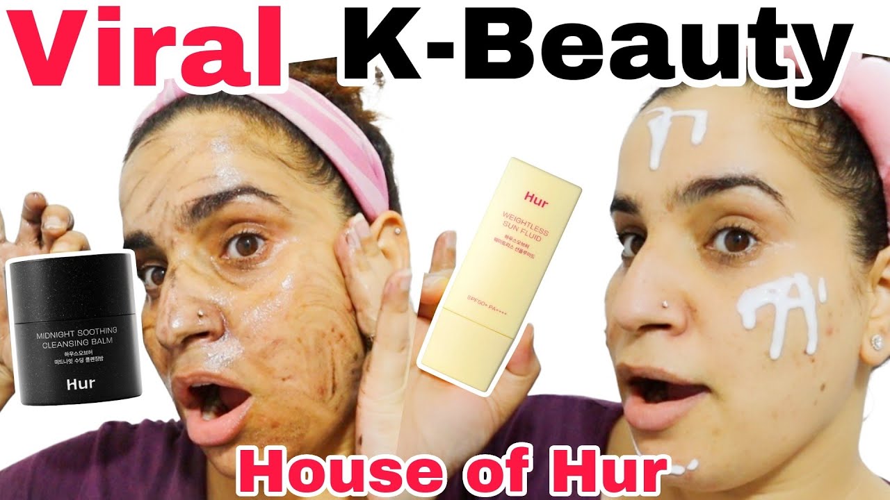 Viral K-Beauty Favorites from House of Hur 🌸 | Sun Fluid + Cleansing Balm Review