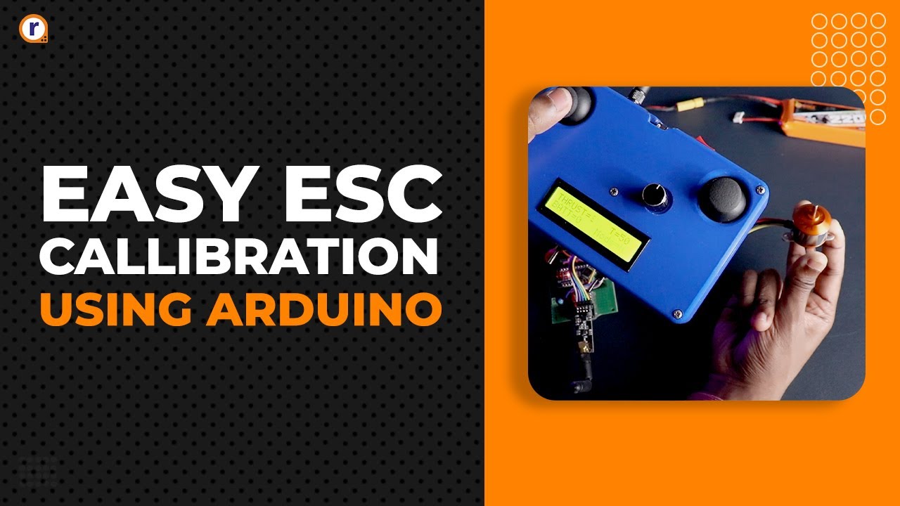 How to calibrate ESC&rsquo;s using Arduino? | Beginners Guide | Robu.in