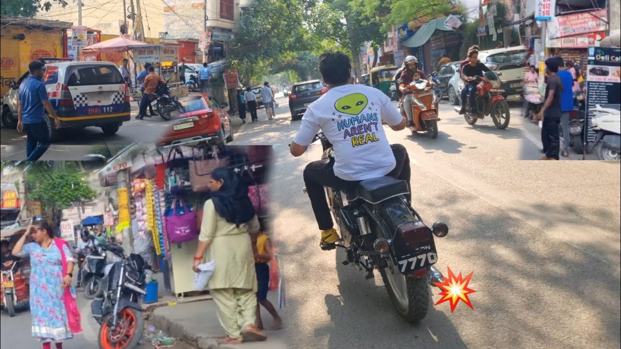 bullet pataka reaction ❤️‍🔥 || police 🚔 and public reaction 😱