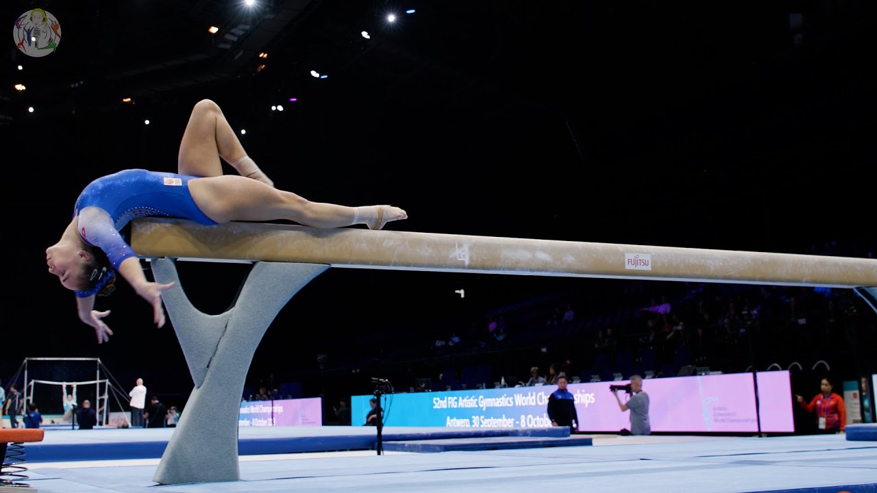 Eythora Thorsdottir  (NED) - BB - Podium Training - 2023 World Championships Antwerp