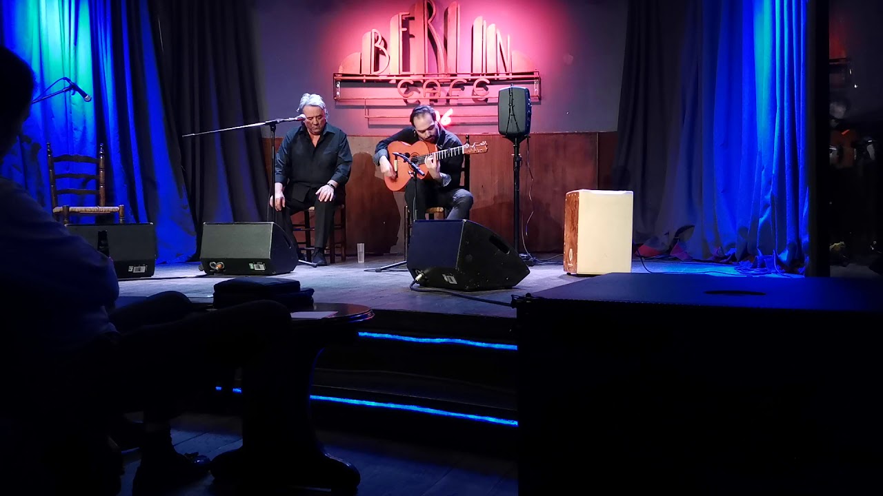 Gerardo el Jayao e Israel Cerreduela. Café Berlín. Soleá.