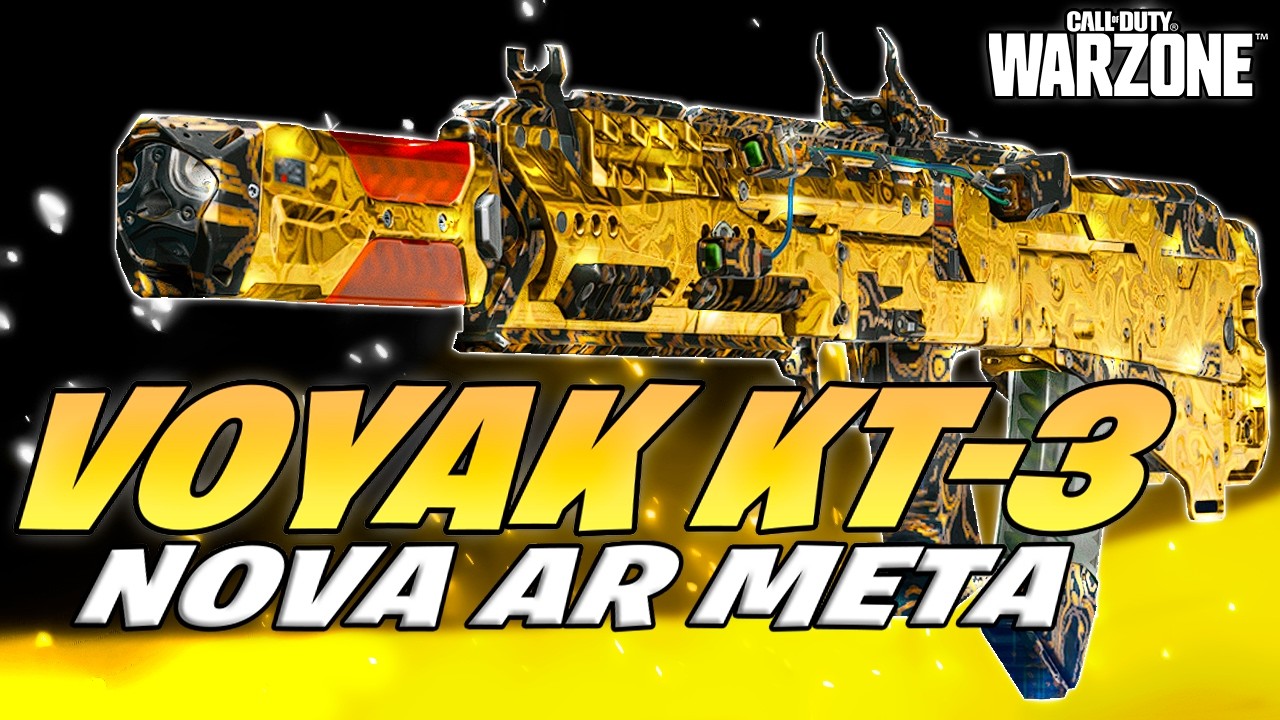 A 🆕NOVA VOYAK KT-3 É UM META ABSURDO🆕 NA SEASON 2R!! | CLASSE VOYAK KT 3 WARZONE