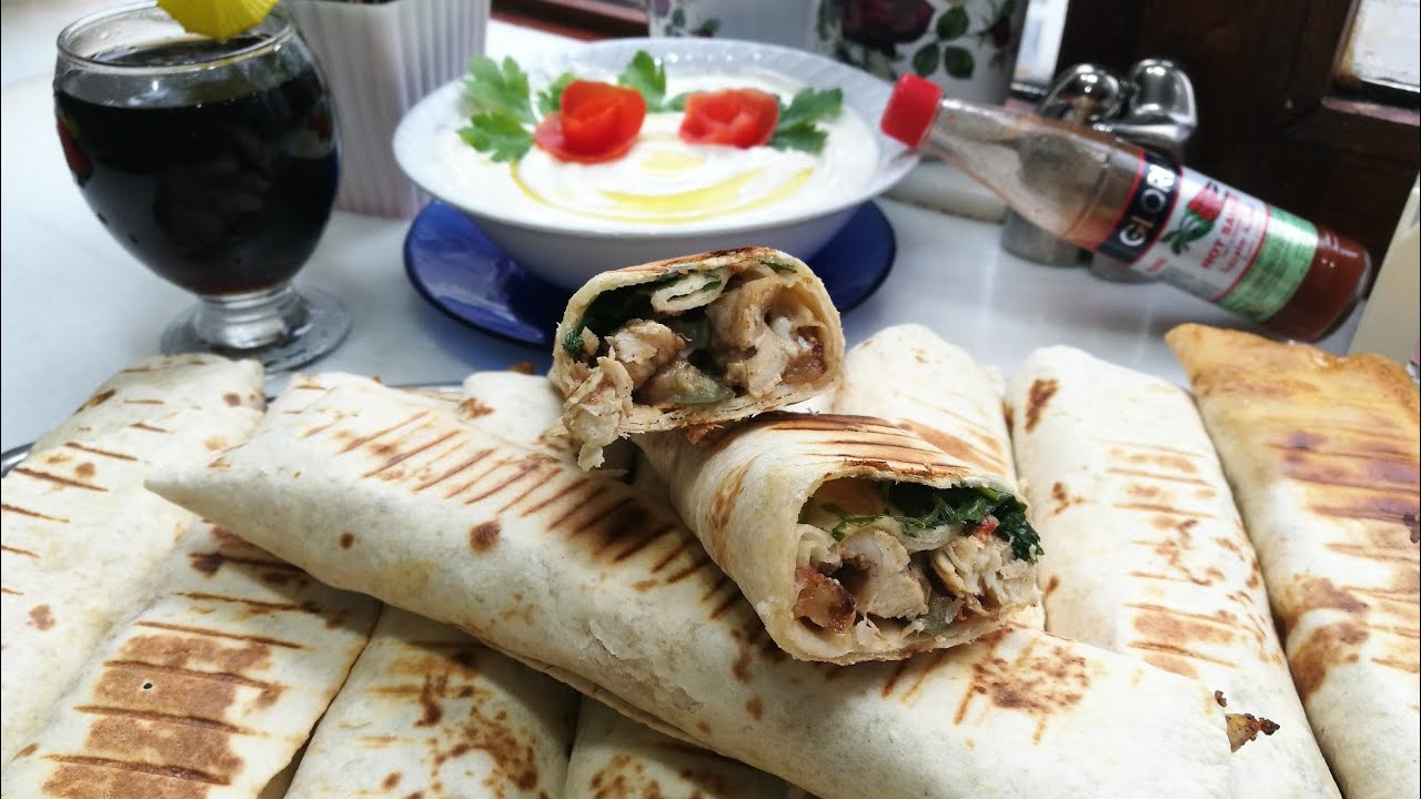 شاورما الدجاج 🐔  صاج دجاج أسهل وأطيب عشاء