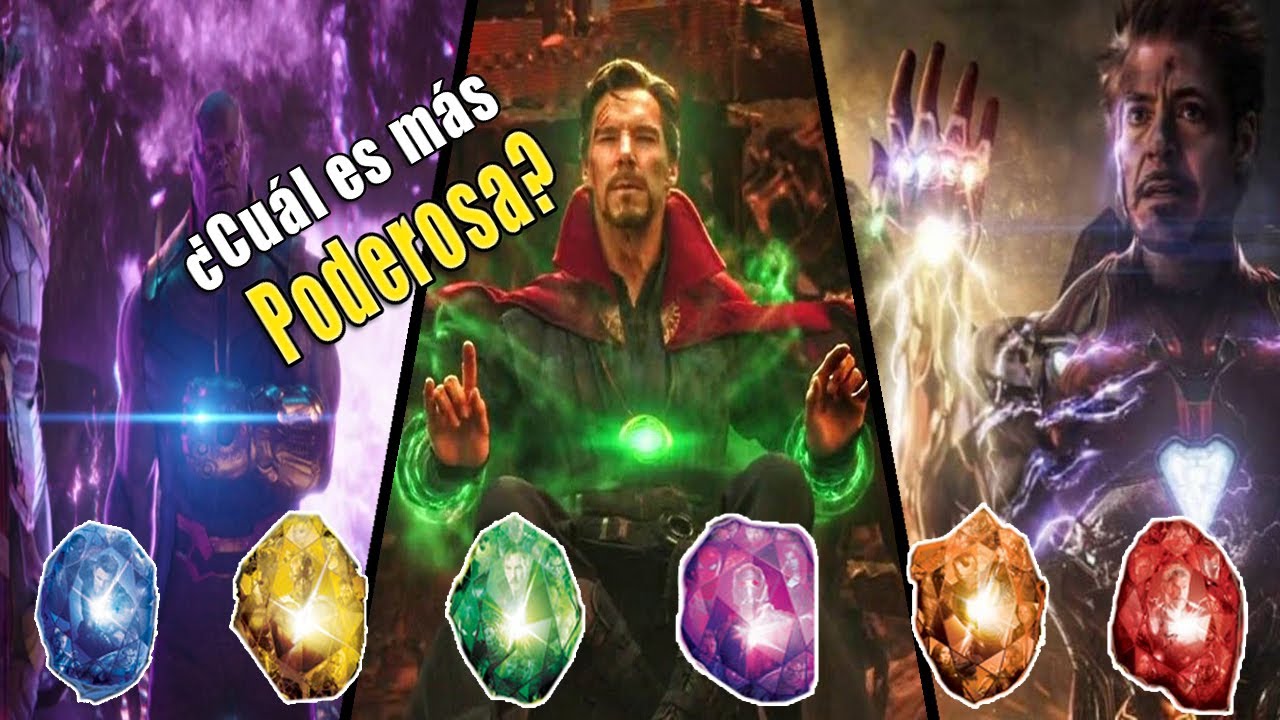 TOP NIVELES de PODER de las GEMAS del Infinito - EXPLICACIÓN COMPLETA💥 |Soy JD