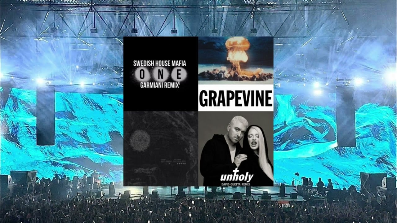 One vs. Grapevine vs. Cocoon vs. Unholy (Martin Garrix Brooklyn Mirage NYC 2023 Mashup)