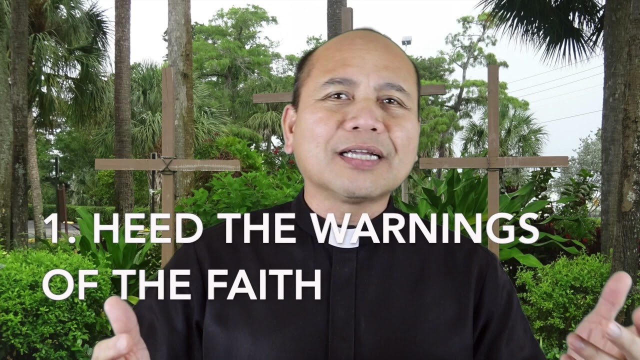 Homily 3rd Sunday Lent Yr C, Heed the Warnings of the Lord