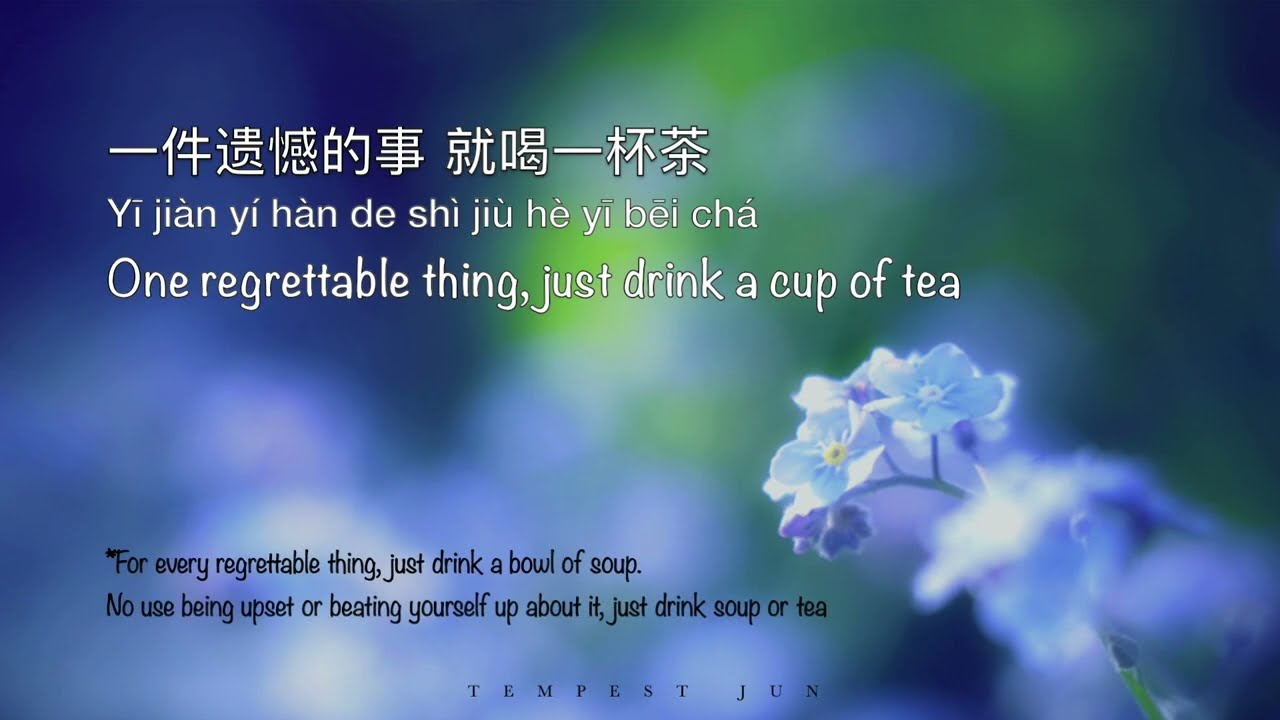 花开忘忧 Hua Kai Wang You [周深 Zhou Shen] - Chinese, Pinyin & English Translation 歌词英文翻译