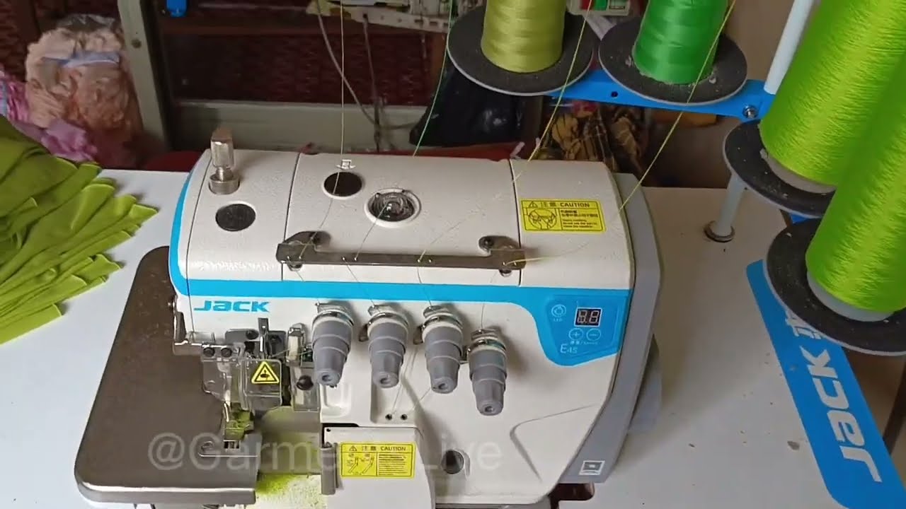 Jack E4s overlock machine || Garments live || new overlock || #overlock @pmpcyt