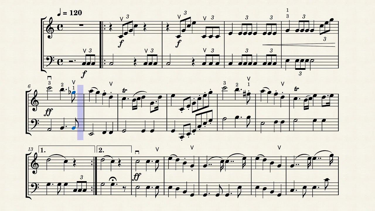 Marcha Nupcial - violin and cello