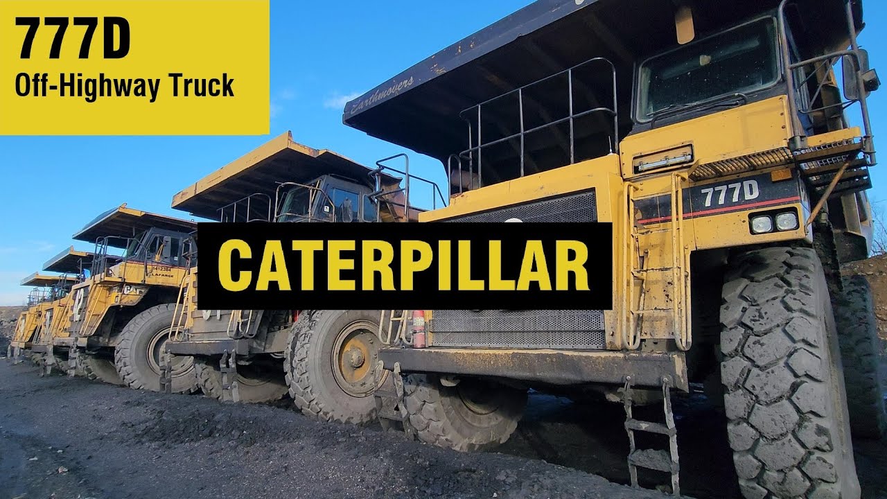 CAT's 1st 100-ton Truck - The 777D