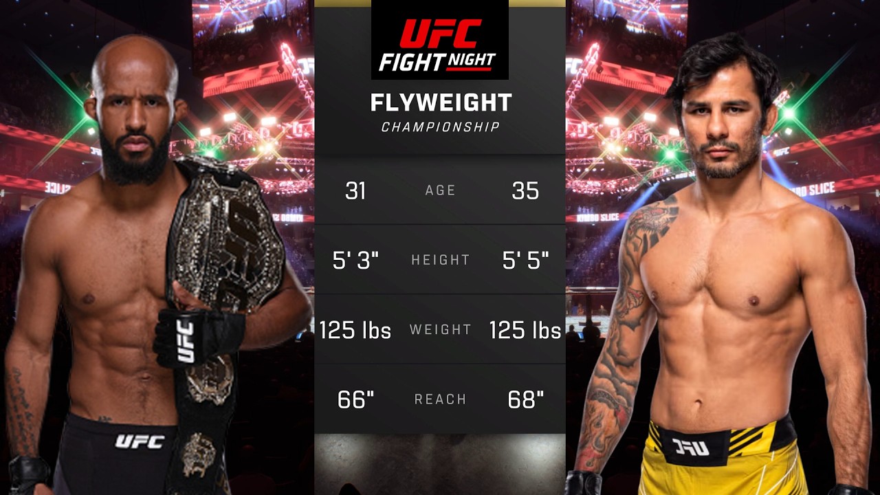 Demetrious Johnson vs Alexandre Pantoja Full Fight - UFC 5 Fight Night