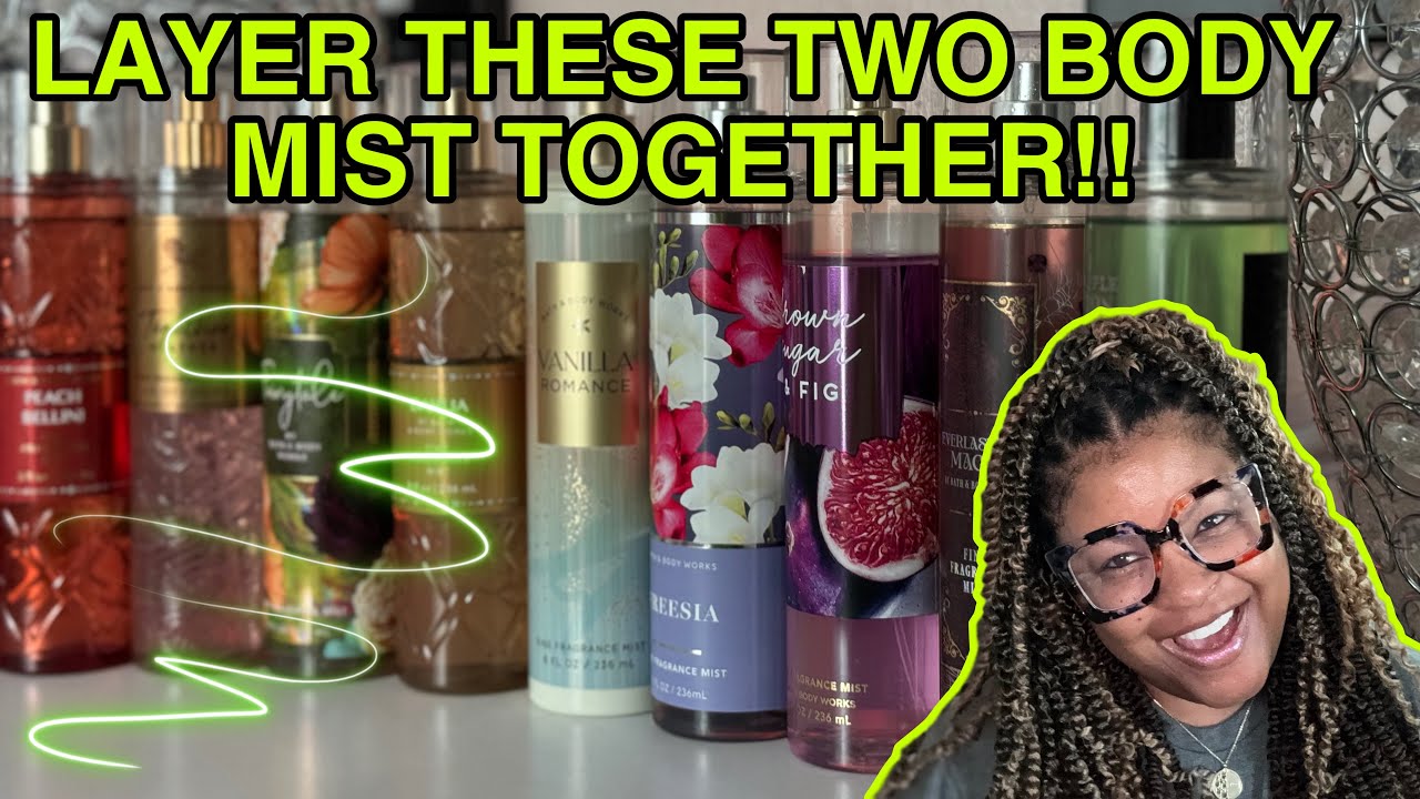SO GOOD!! LAYER THESE TWO BATH&BODYWORKS BODY MIST TOGETHER!! | PERFUME COLLECTION 2024