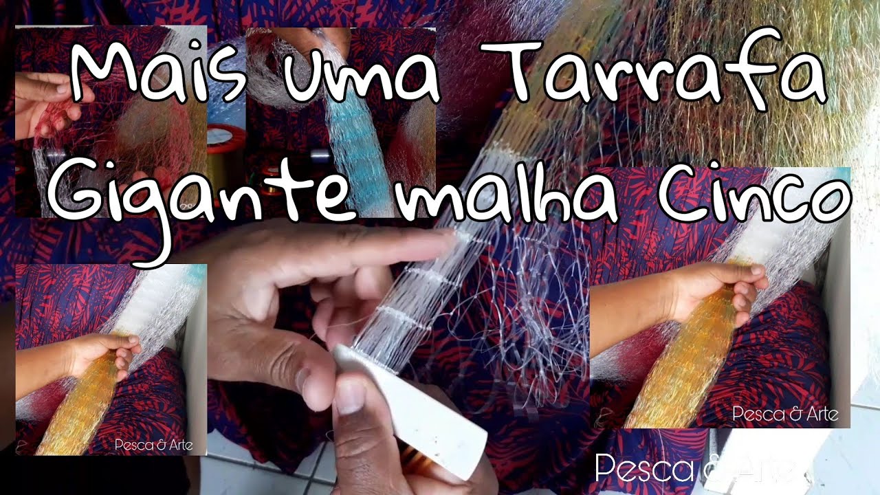 Mais uma Tarrafa Malha 5 Gigante