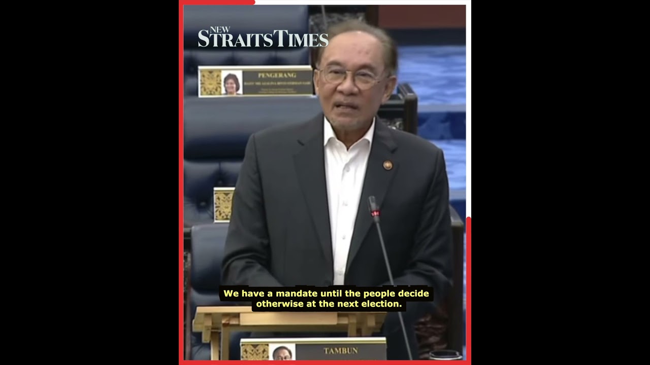 Anwar brushes off early polls call, says unity govt has mandate