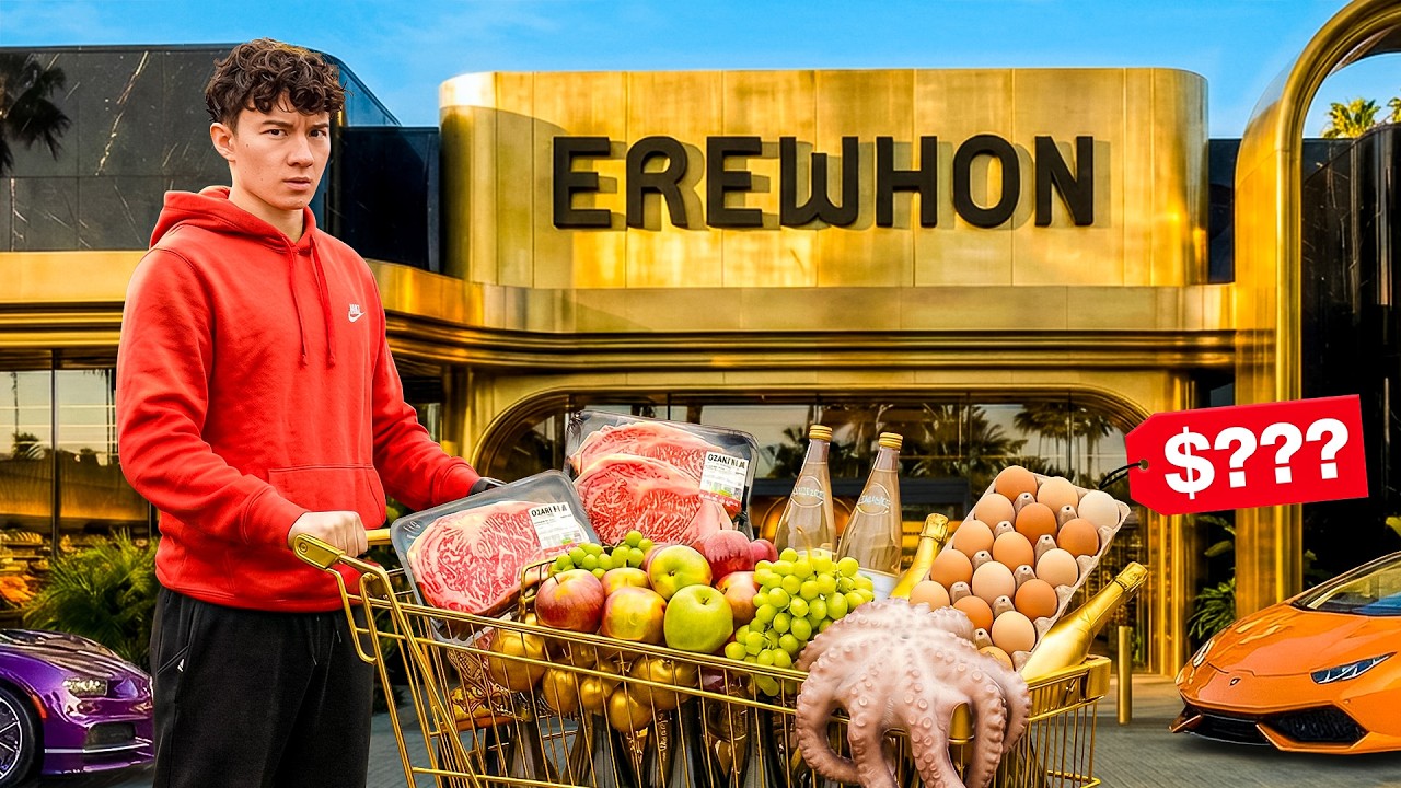 I Tried Everything From The Most Expensive Grocery Store