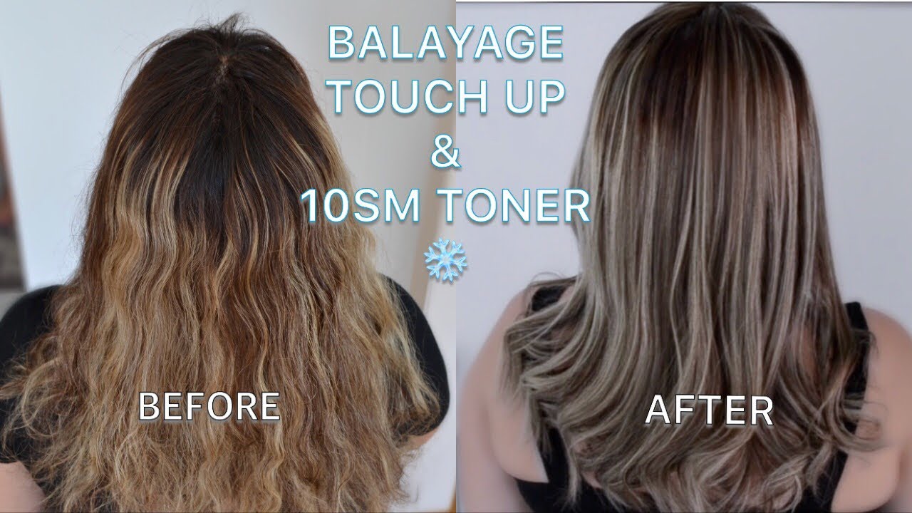 BALAYAGE ROOT TOUCH UP Using Guy Tang 10SM Toner!