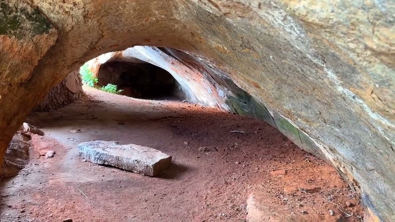 මාරවීදිය දිගේ ගුහාවේ ඖෂධ පොකුණට😍 #travel #Dimbulagala3 #History_hub_lk #history_sri_lanka #tourism