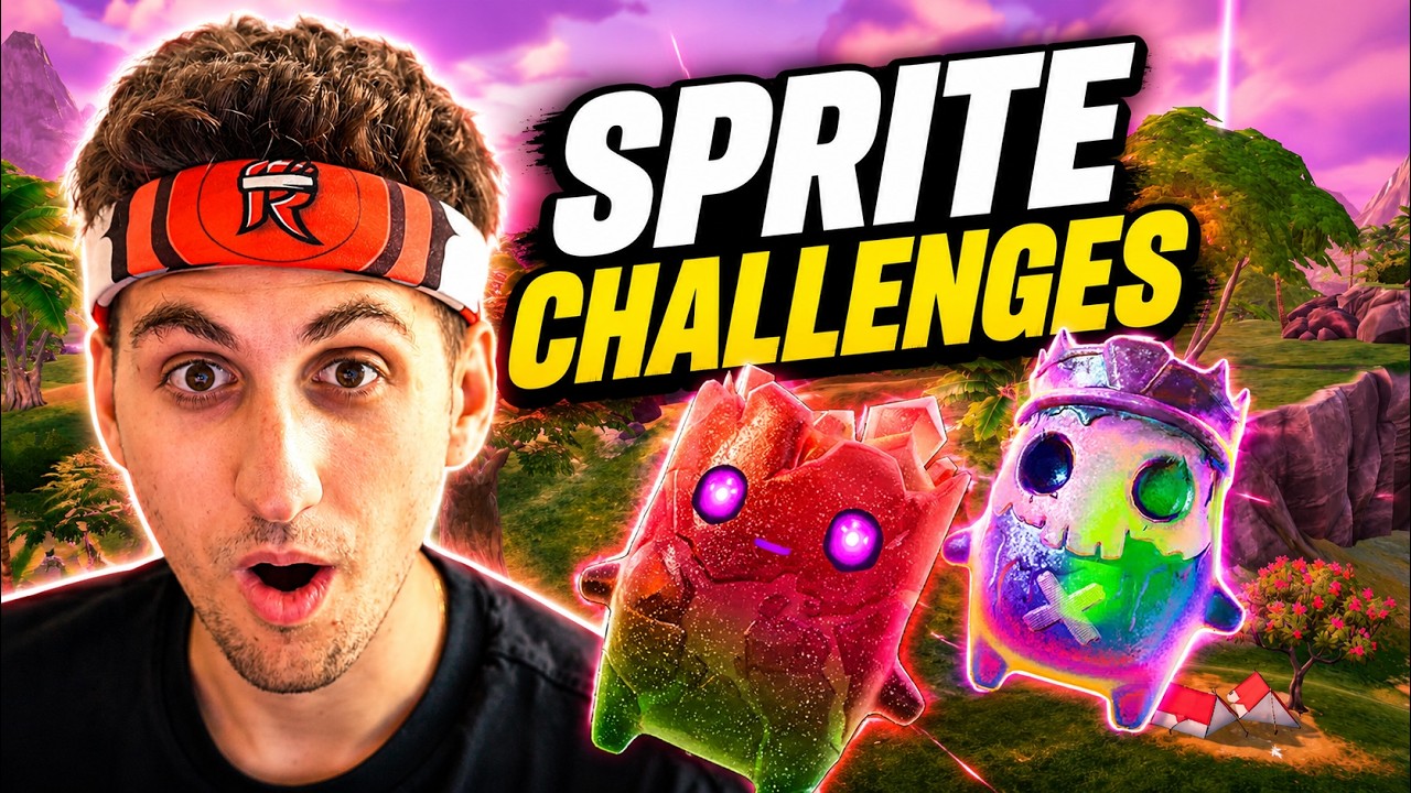 FORTNITE SPRITE CHALLENGES! | 🟢Use Code 