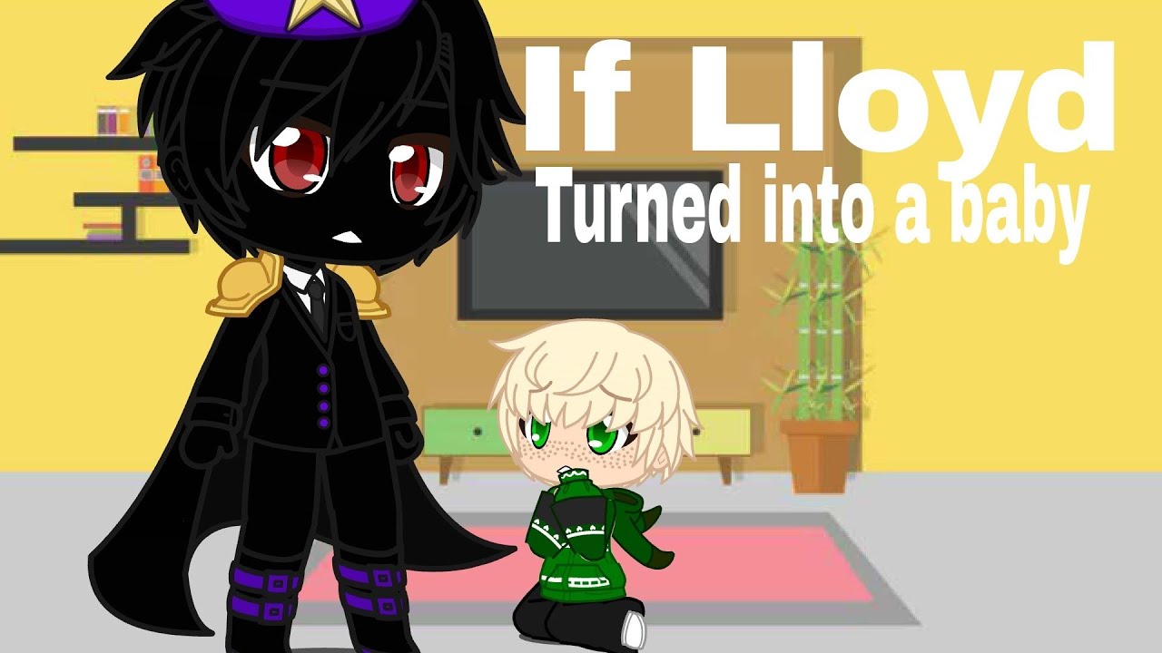 If Lloyd was a baby for 24 hours // Gacha Club ft. Levi and Hange from Attack on Titan