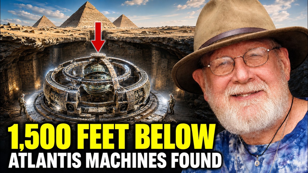 Secret Chamber Beneath the Great Pyramid May Contain Lost Technology of Atlantis