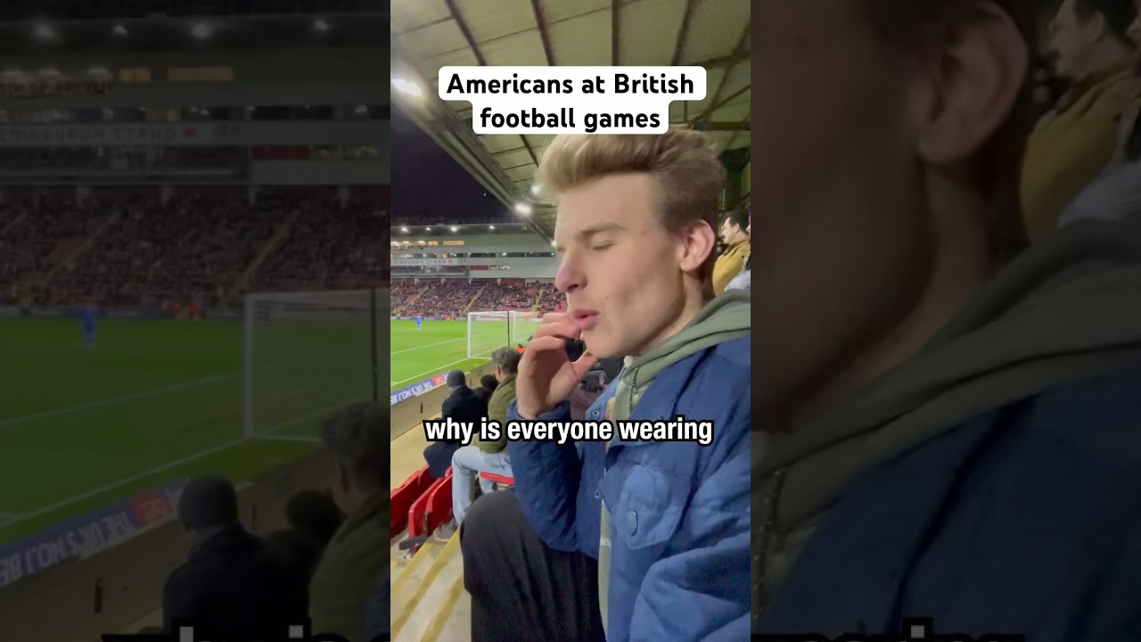 Americans at British football games