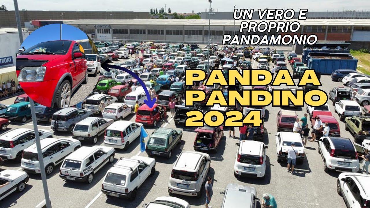 PANDA A PANDINO 2024 - Mi perdo tra le Fiat Panda.