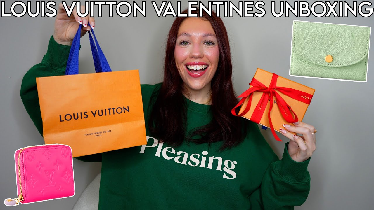 LOUIS VUITTON VALENTINES DAY UNBOXING 2024 | Kenzie Scarlett