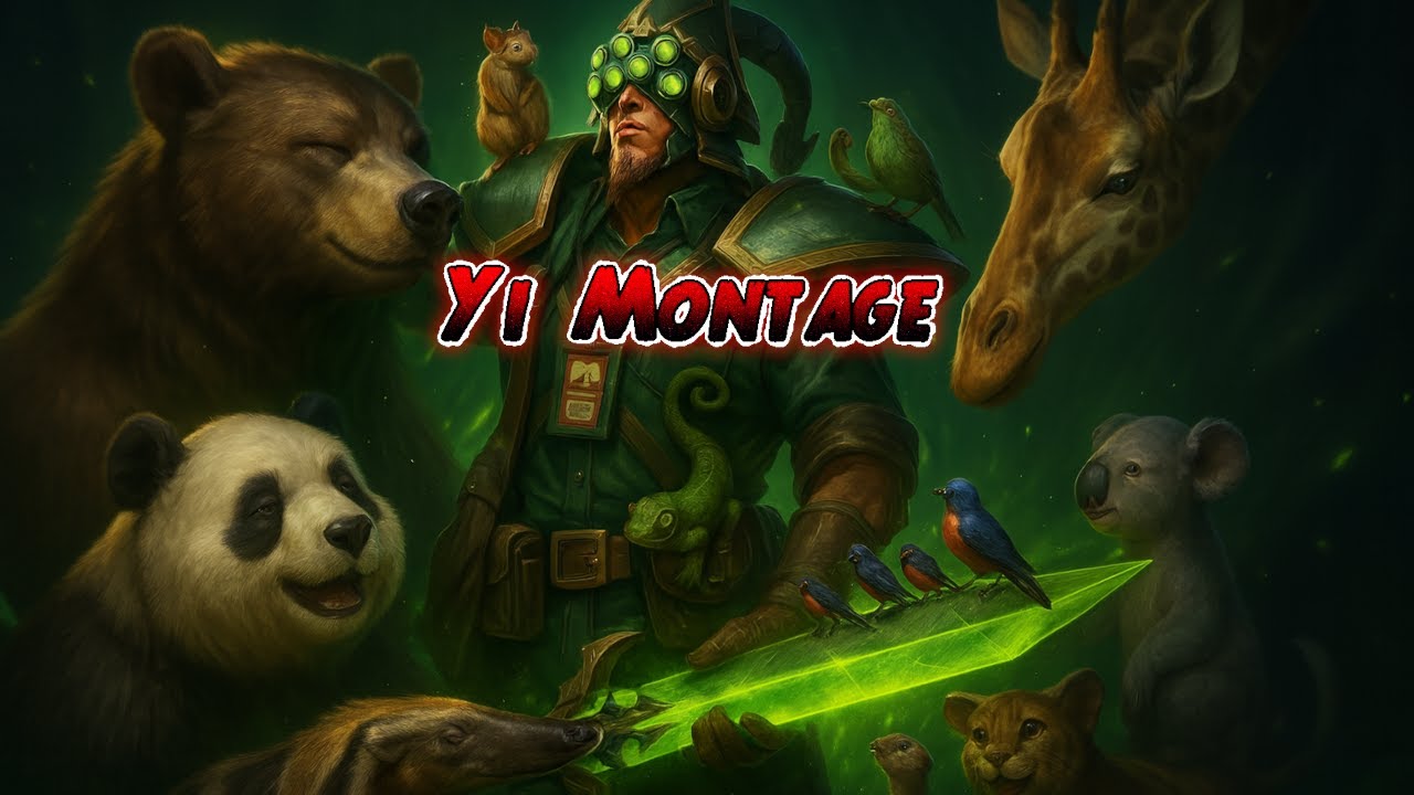 High Elo Master Yi Montage - League of Legends