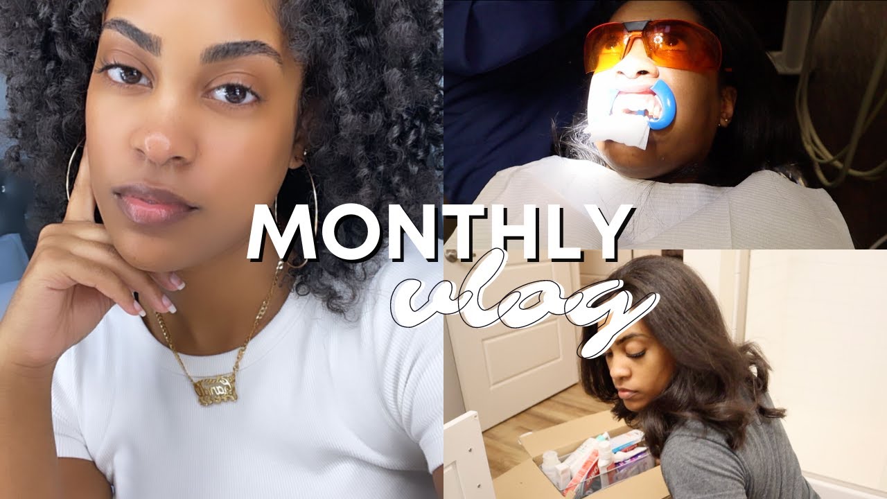 MONTHLY VLOG: FIRST BRAZILIAN WAX + FRIED KING CRAB LEGS + TEETH WHITENING | CANDIDLY CANDICE