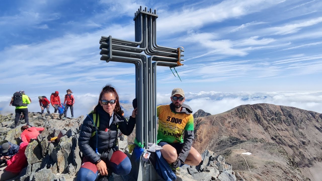 3 x 3000 Pic Montcalm⛰️ Pic Verdaguer ⛰️ Pic d ` Estats ⛰️