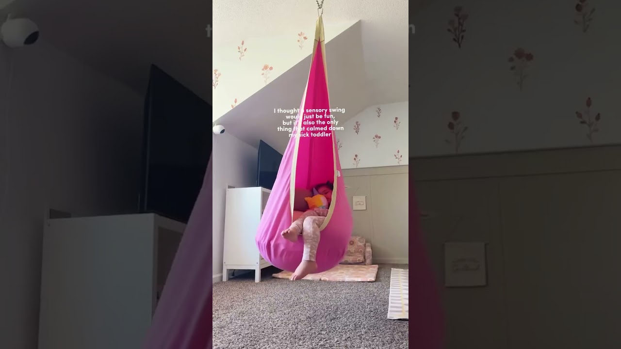 🌀 Sensory Swing for Toddlers &ndash; Our Favorite Indoor Calming Tool! 🧘&zwj;♀️