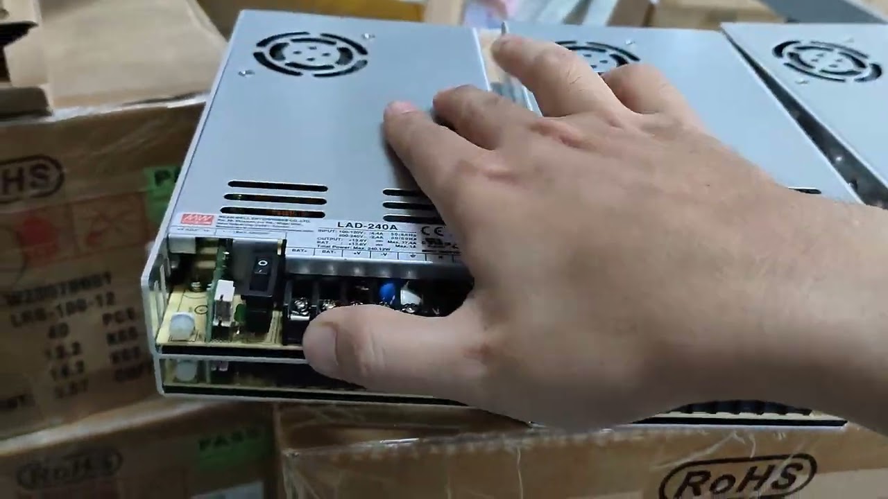 Nguồn Meanwell LAD-240A, LAD-240B, LAD-240D đáp ứng cho hệ thống chữa cháy và an ninh toà nhà.