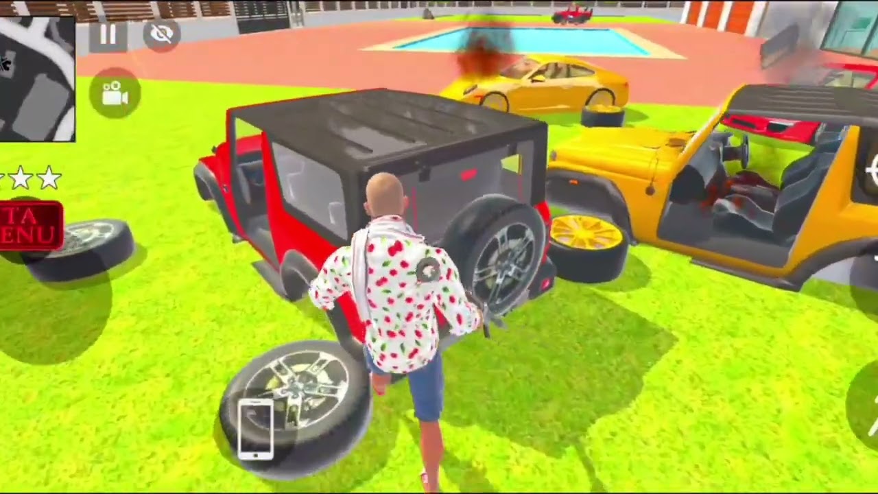 GTA - 5 🤣 Indian Theft Auto Simulation 🧐 Mumbai 🚧 Streets Par 🚛 Tractor Stunt! 🛺🔥