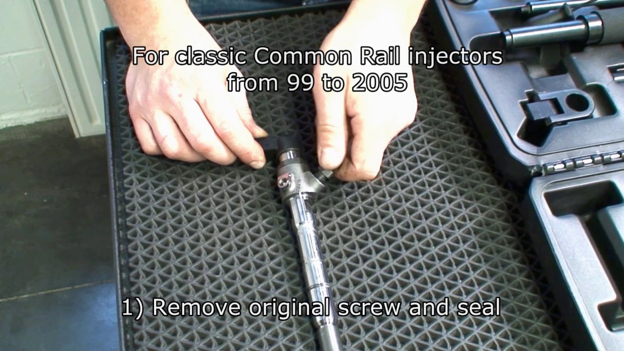 How to remove modern stuck injectors ? - Hubitools Injector puller HU41055