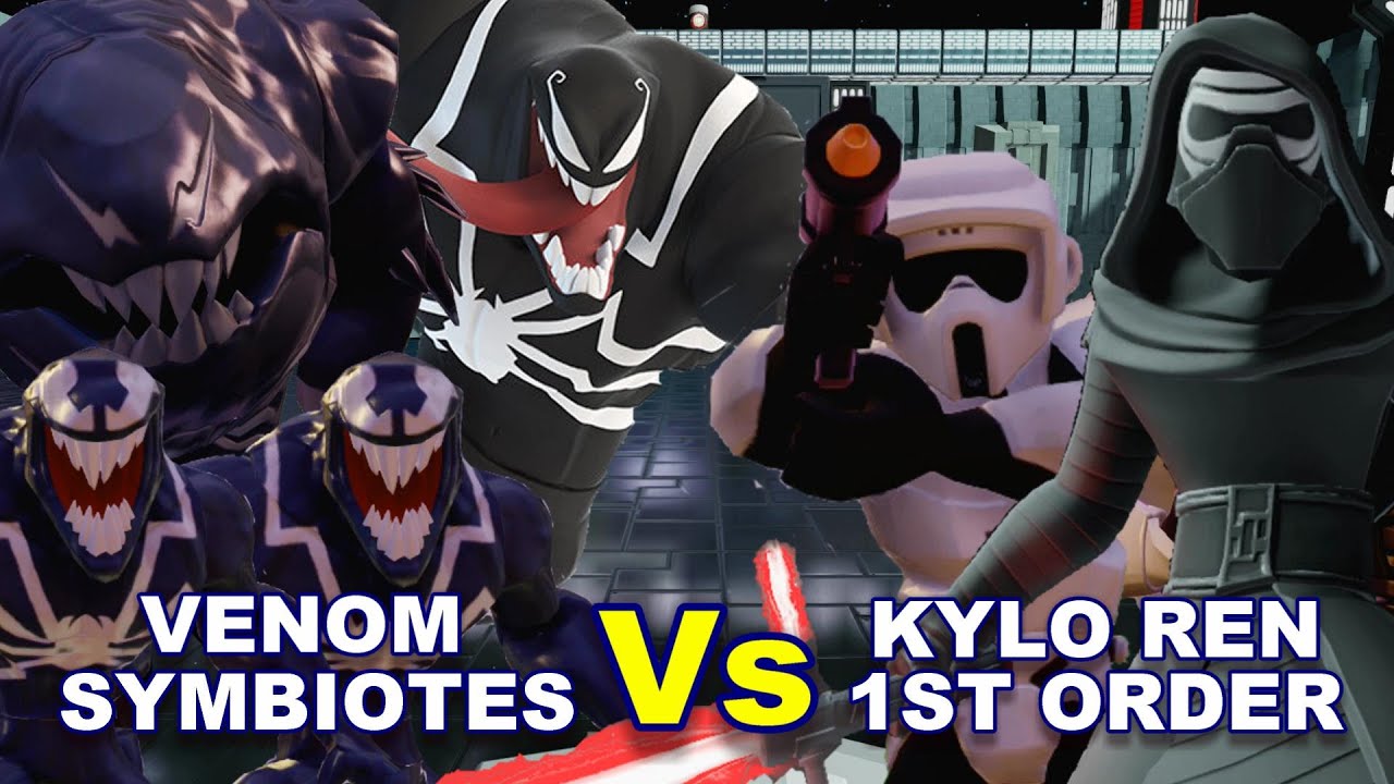 Di3.0 kylo Ren + 1st Order v Venom + Symbiotes 'Extreme'