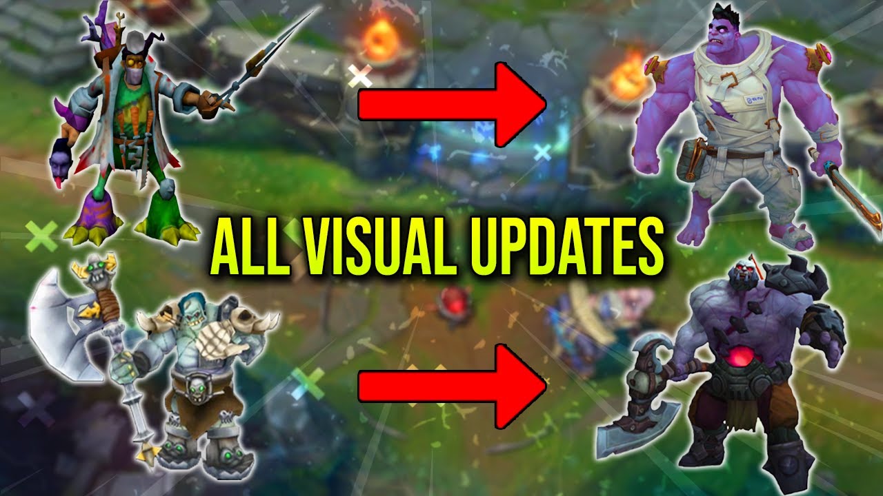 All Visual Updates In League of Legends