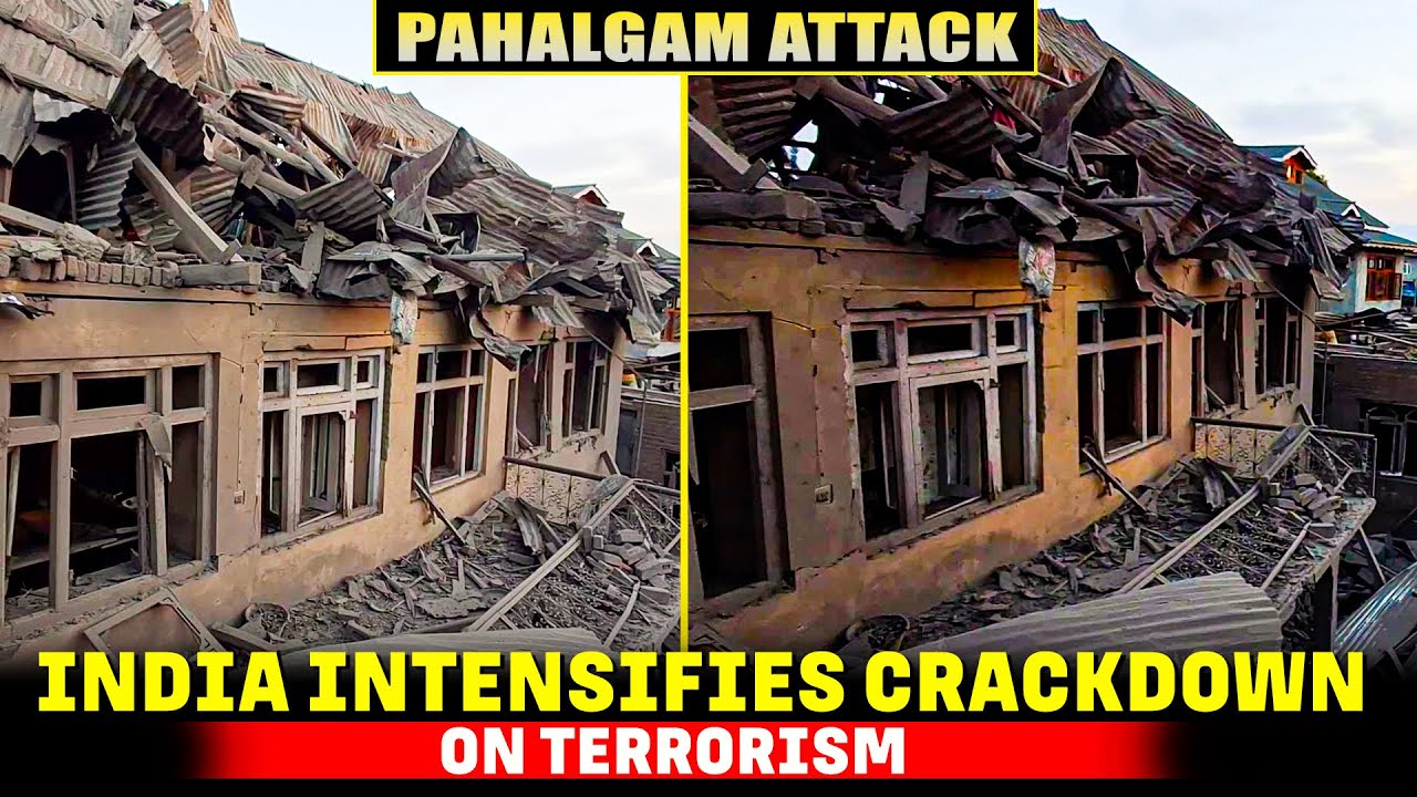 Pahalgam attack | House destroyed in Murran village, allegedly linked to a terrorist | Pulwama, J&K