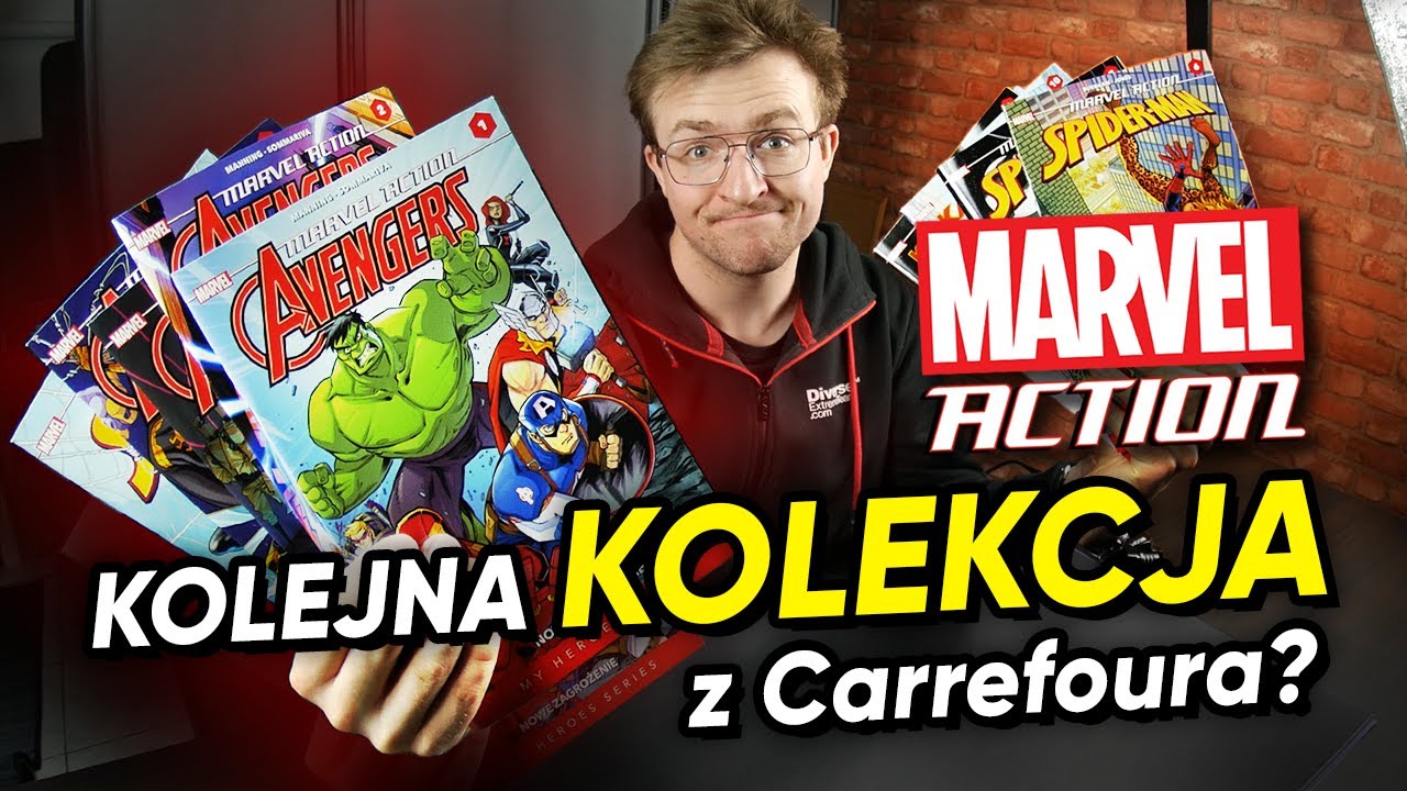 MARVEL ACTION - Kolejna kolekcja z Carrefoura!
