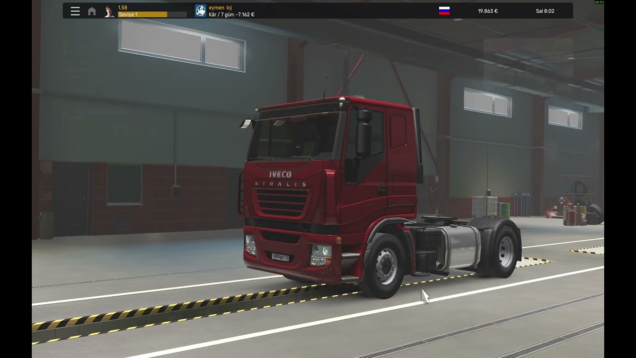 Euro Truck Simulator 2 rusya/estonya seferi
