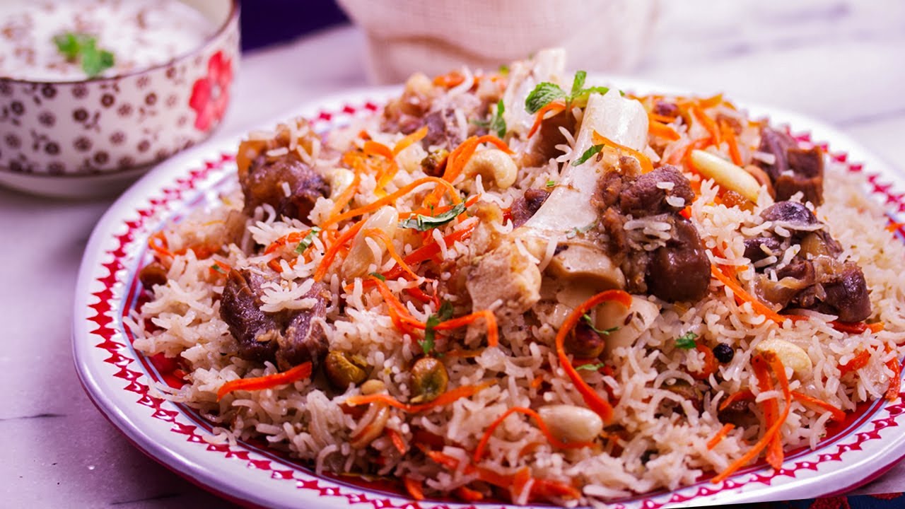 Kabuli Pulao (Afghani Pulao) Recipe By SooperChef